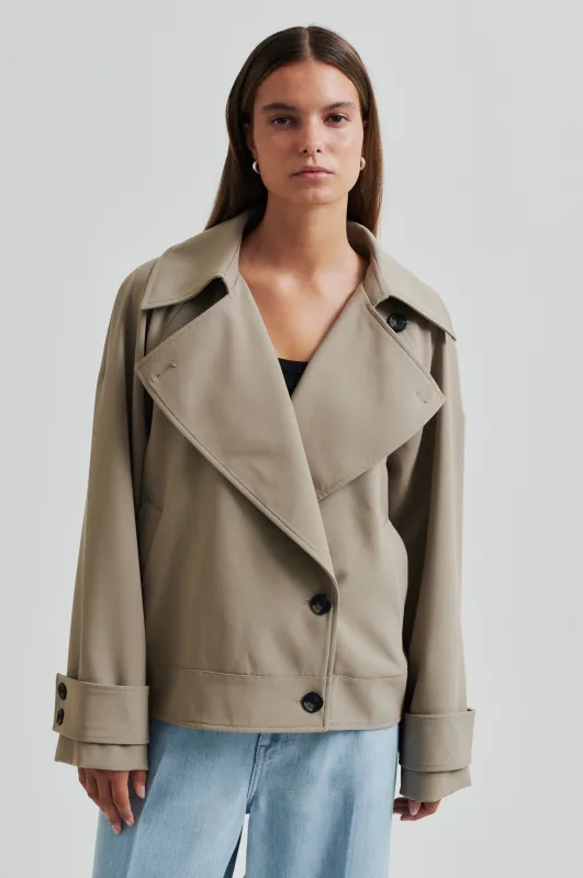 Silvie Trench Jacket sold by Second Female