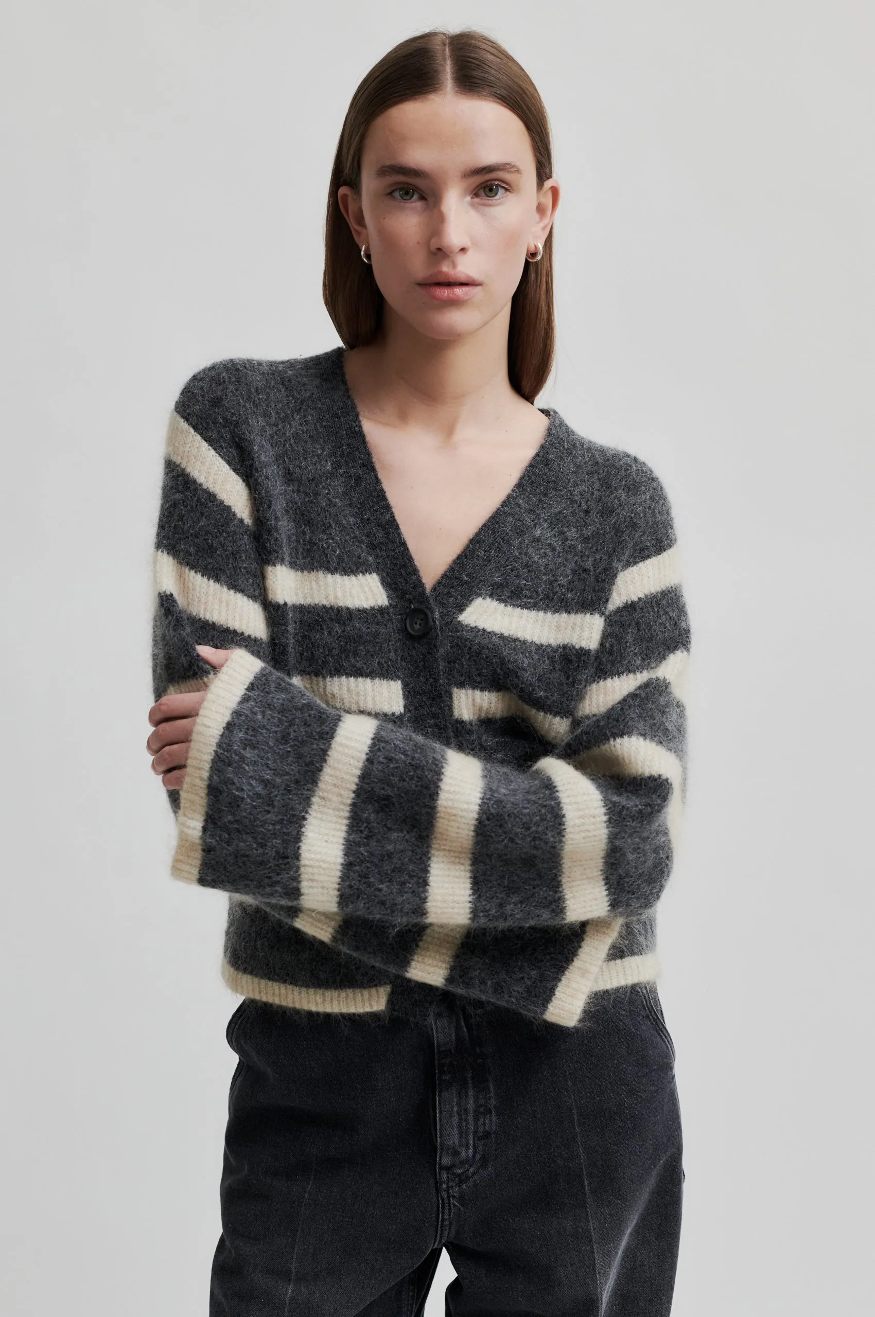 Ovalis Knit Wide Sleeve Cardigan sold by Second Female product image thumbnail 3