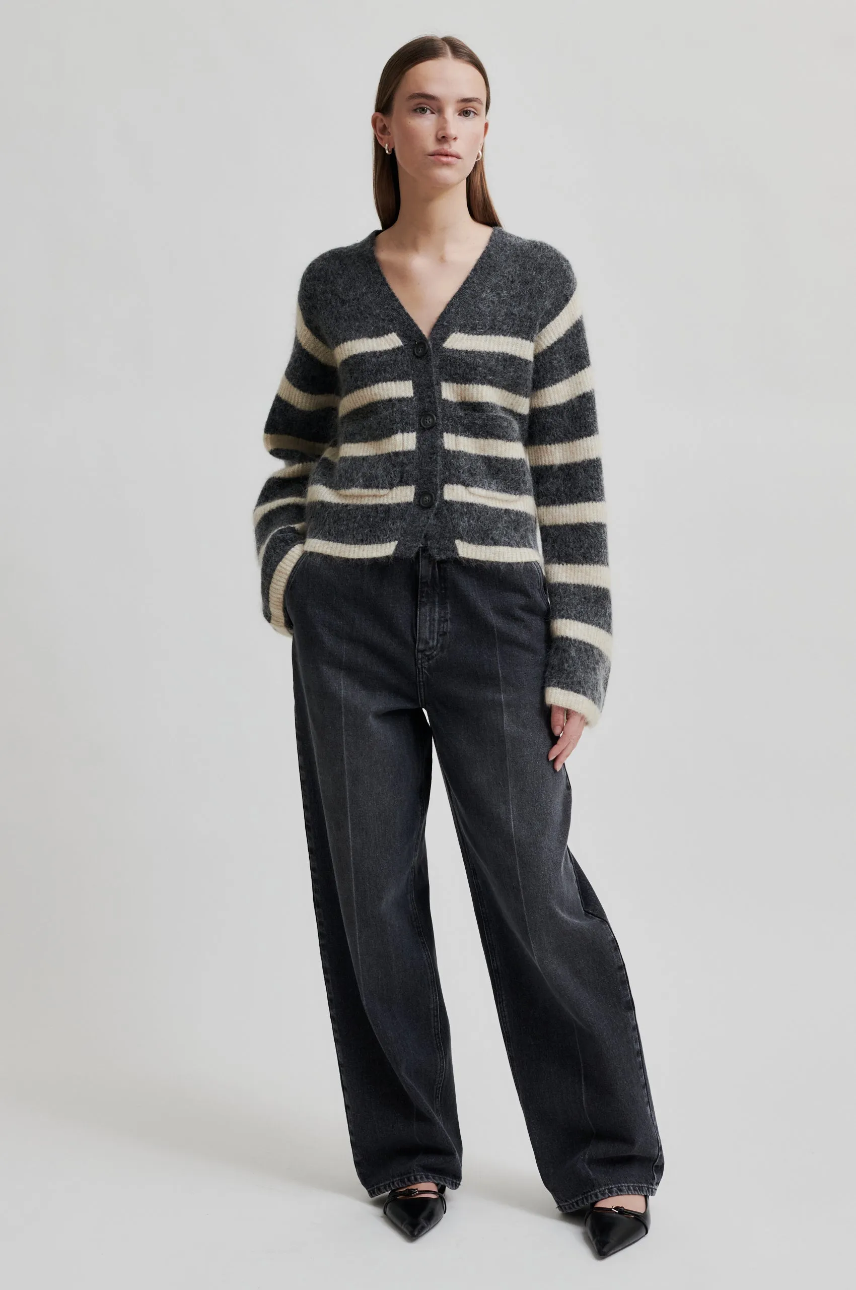 Ovalis Knit Wide Sleeve Cardigan sold by Second Female product image thumbnail 4