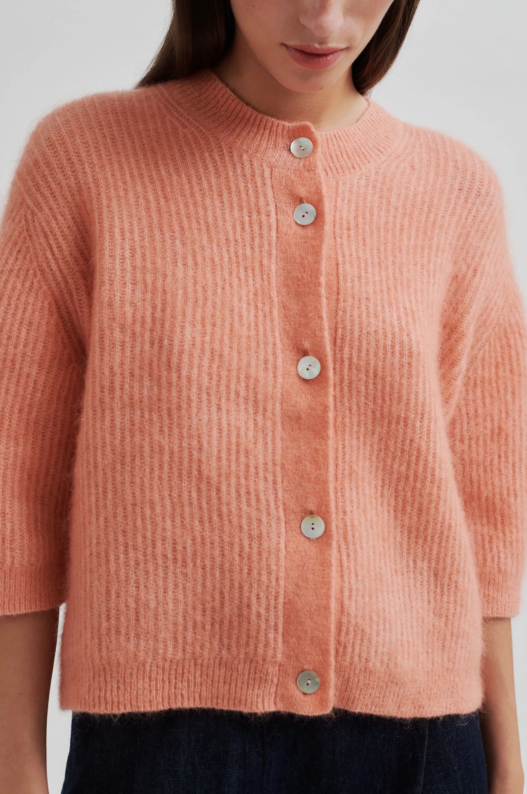 Andrea Knit Rib Cardigan sold by Second Female product image thumbnail 2