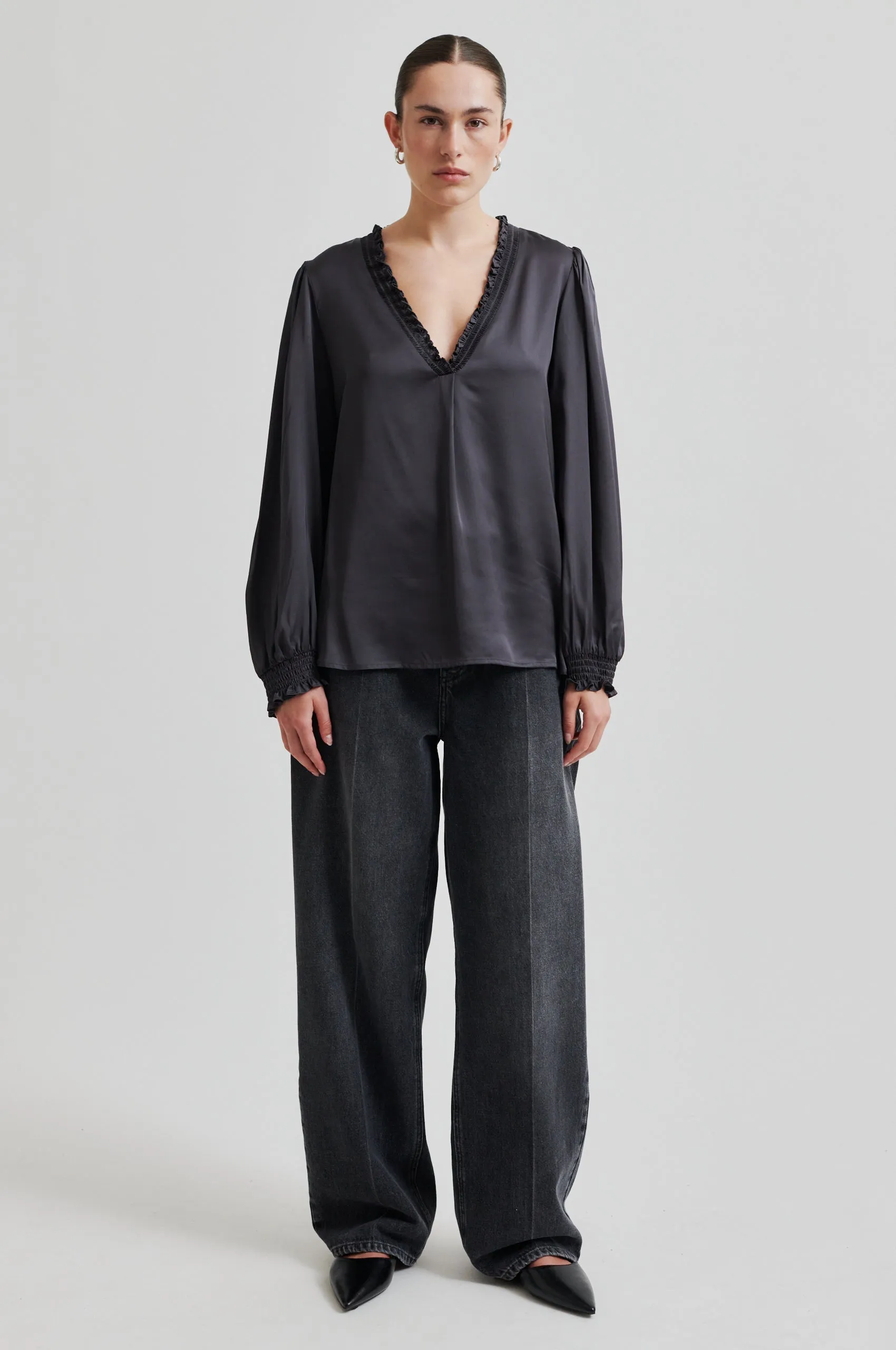 Bardi V-Neck Blouse sold by Second Female product image thumbnail 4