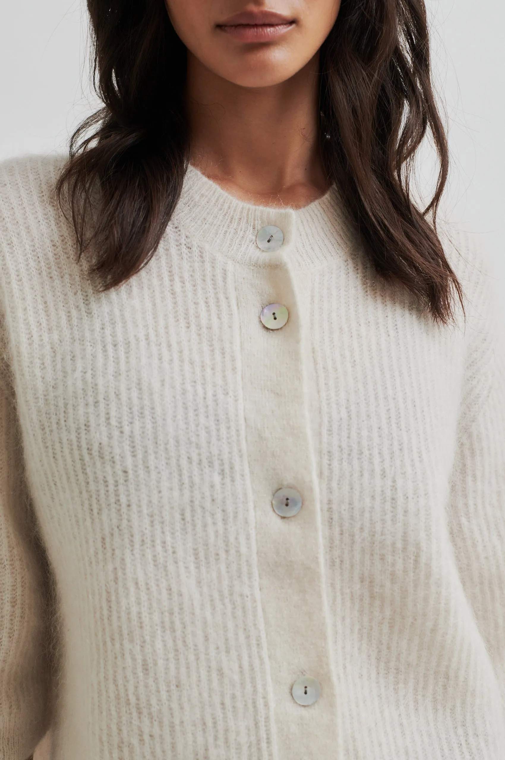 Andrea Knit Rib Cardigan sold by Second Female product image thumbnail 2