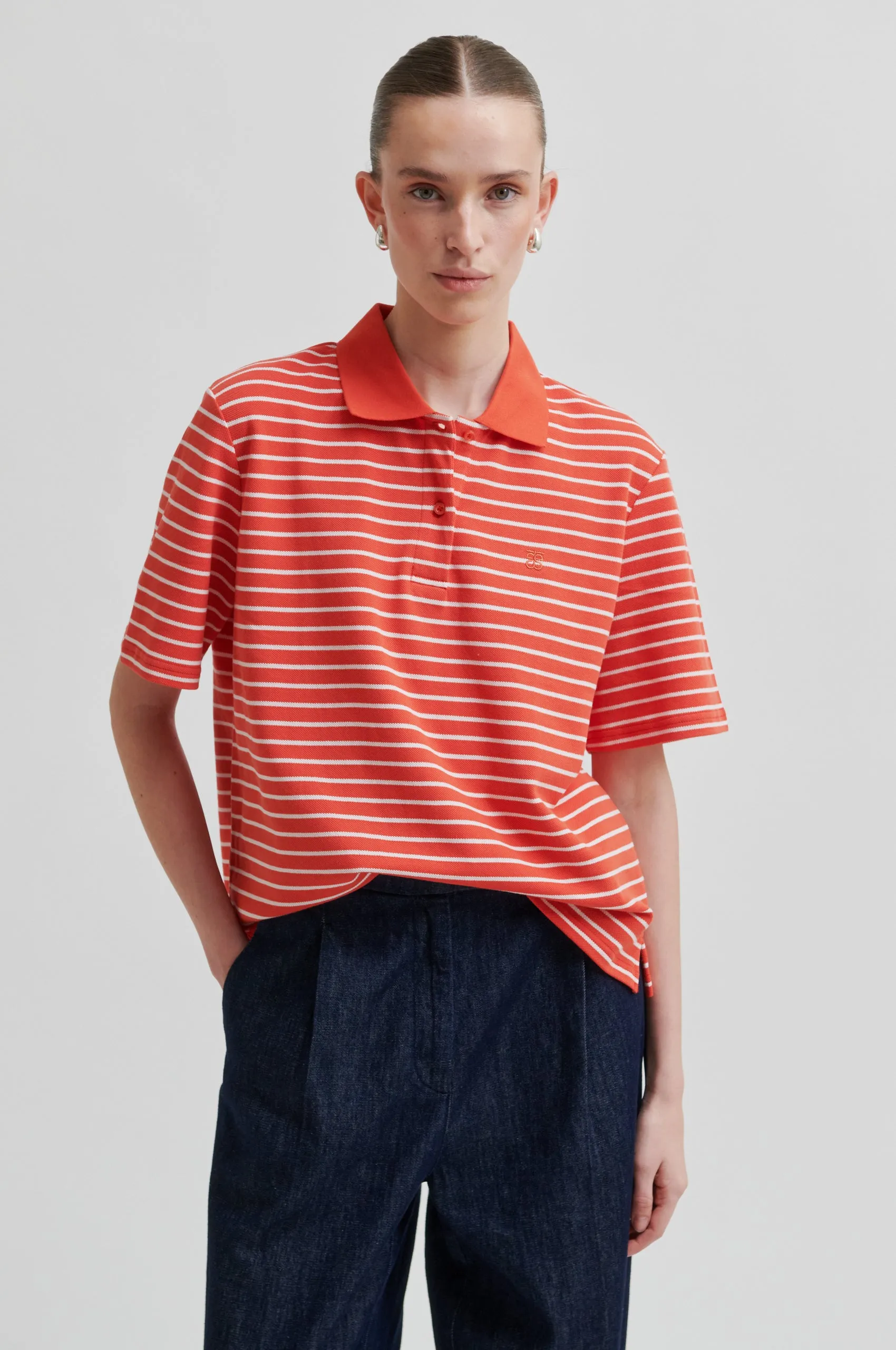 Verbie Polo Tee sold by Second Female product image thumbnail 5