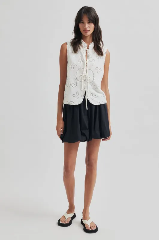 Nulana Mini Balloon Skirt sold by Second Female