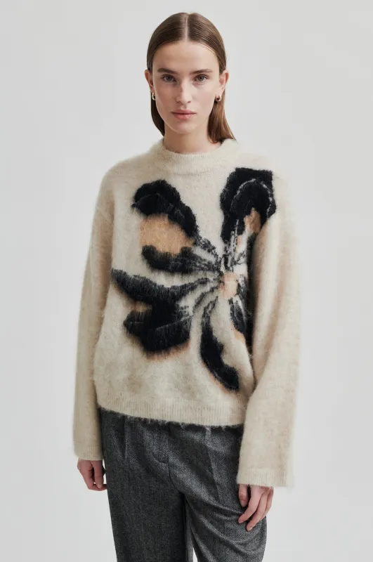 Botanic Knit O-Neck sold by Second Female