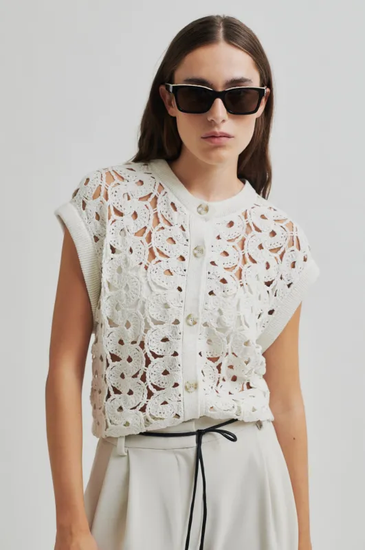Coralie Knit Vest sold by Second Female