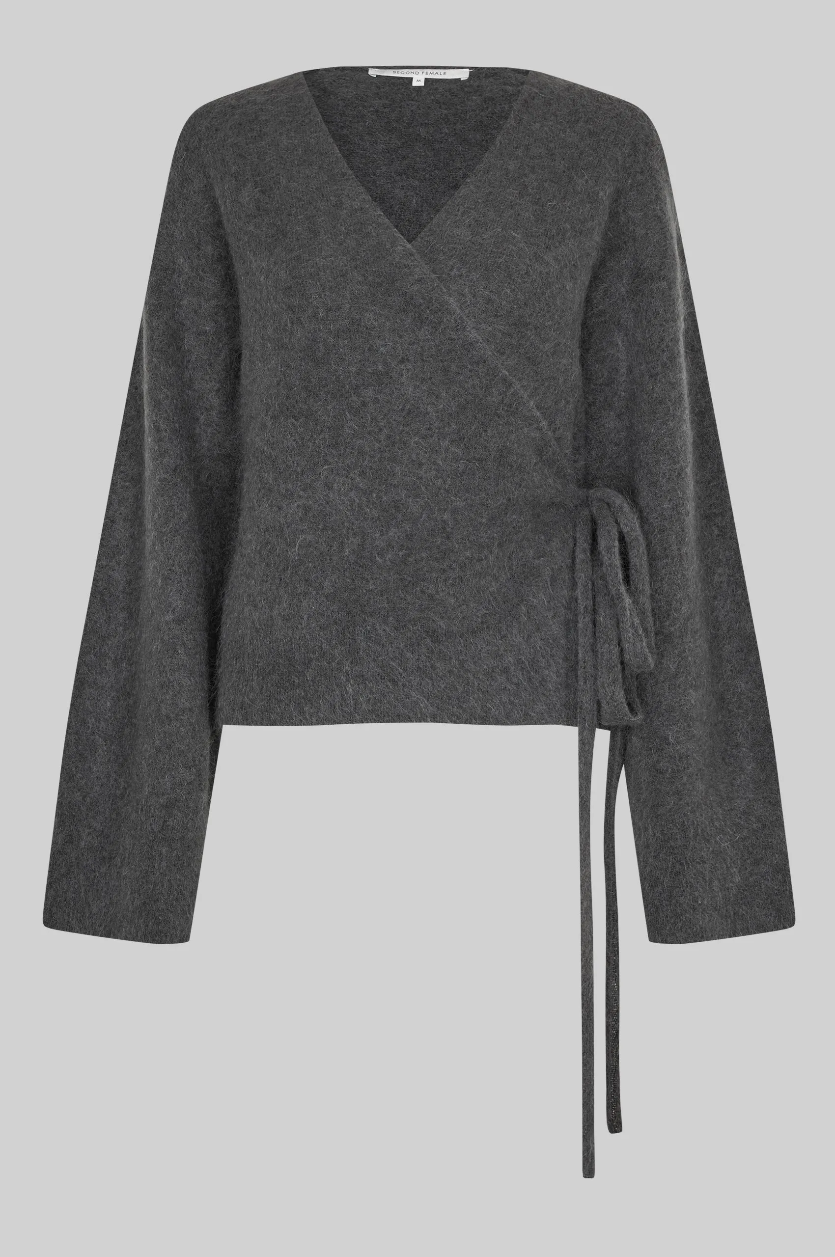 Brook Knit Wrap Cardigan sold by Second Female