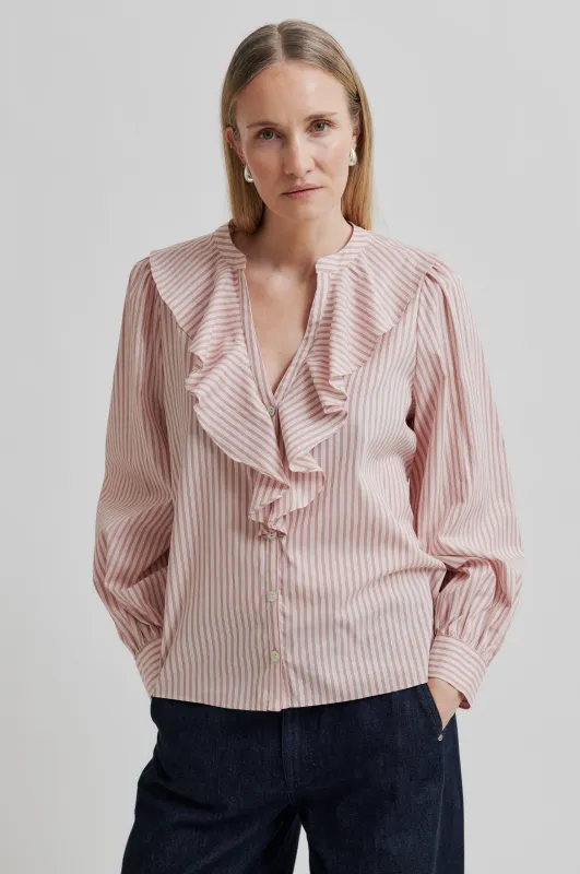 Becka Frill Shirt sold by Second Female