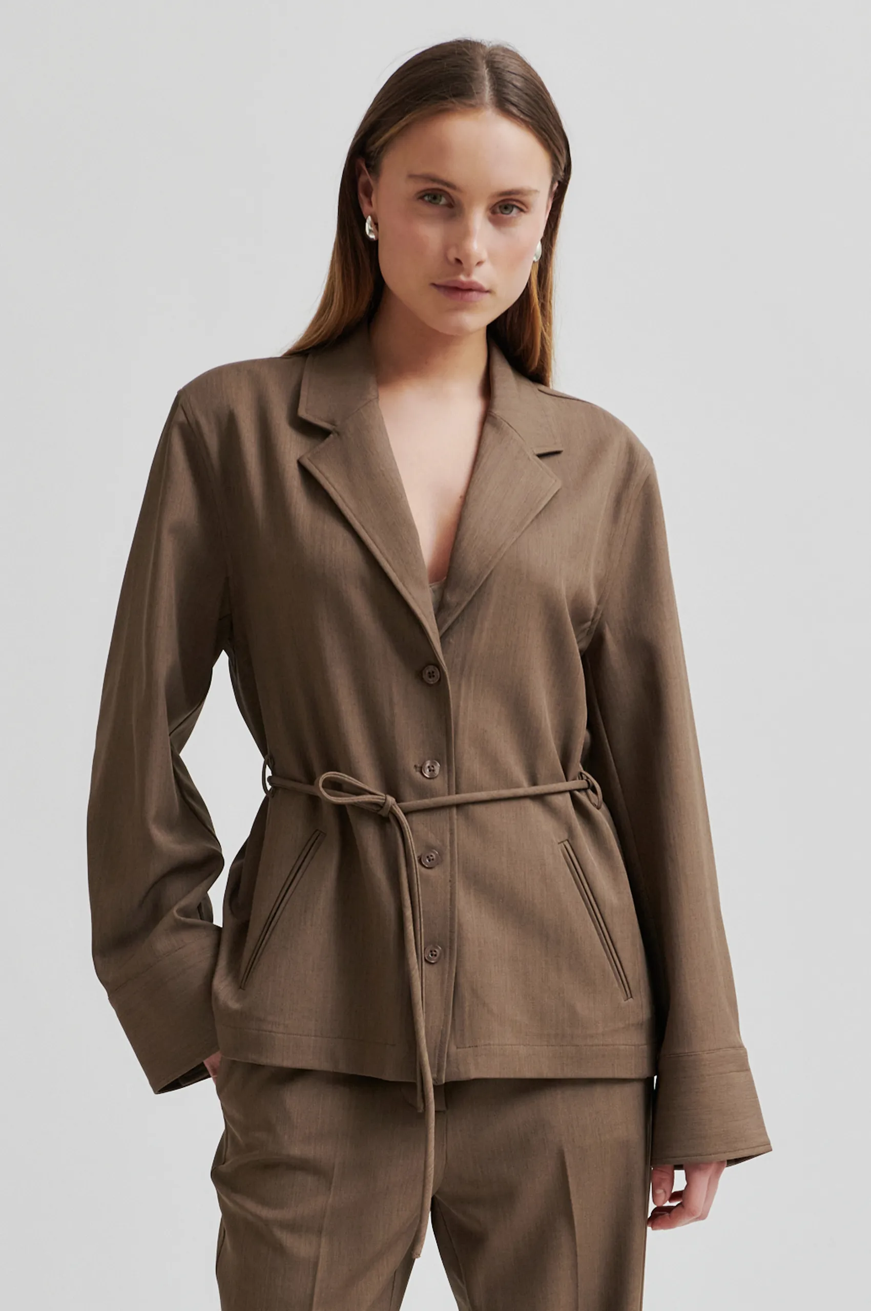 Neel Shirt Blazer sold by Second Female