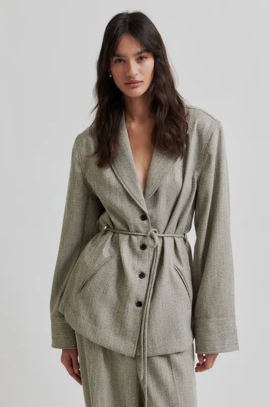 Jun Shirt Blazer sold by Second Female