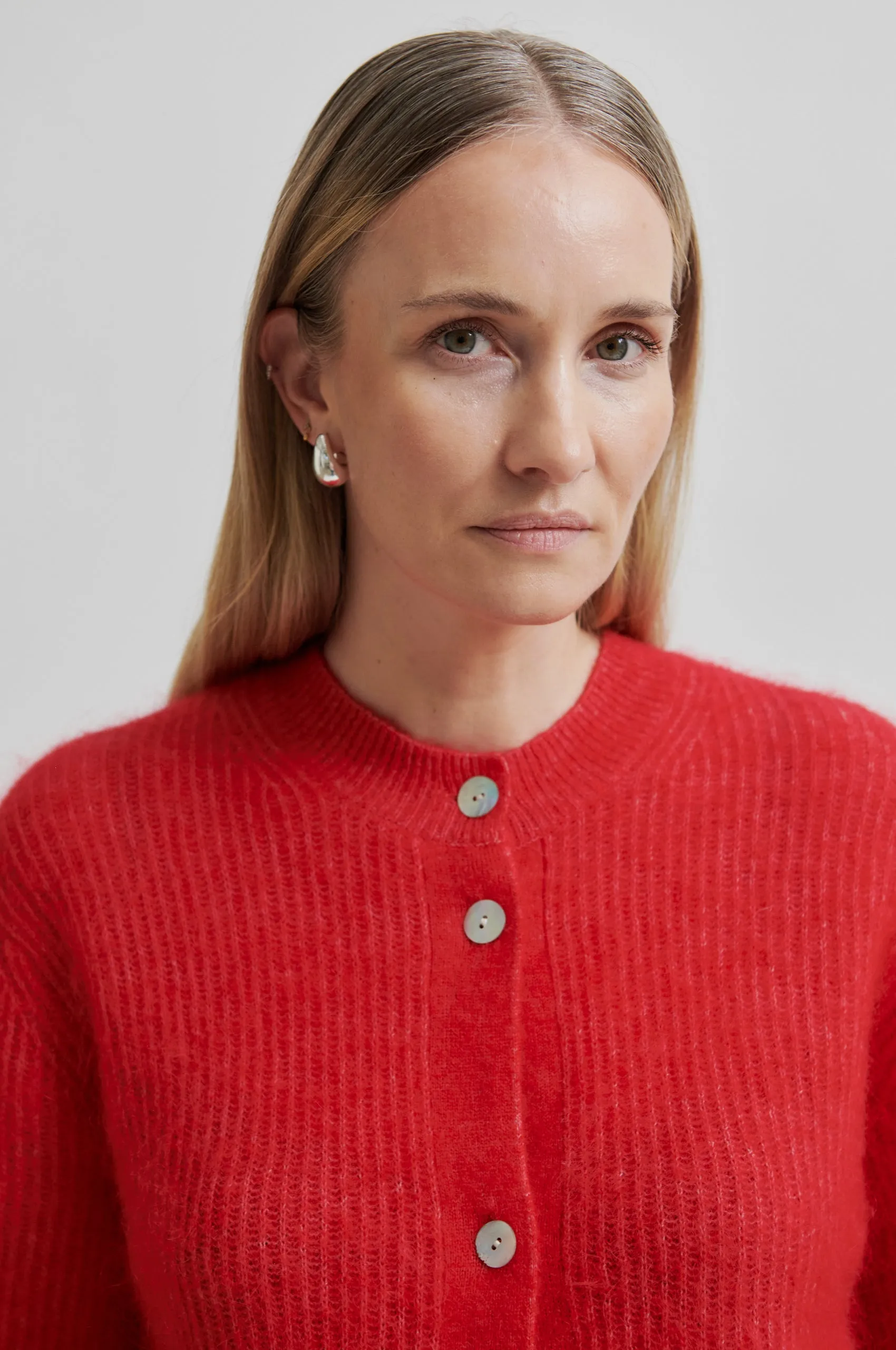 Andrea Knit Rib Cardigan sold by Second Female product image thumbnail 3