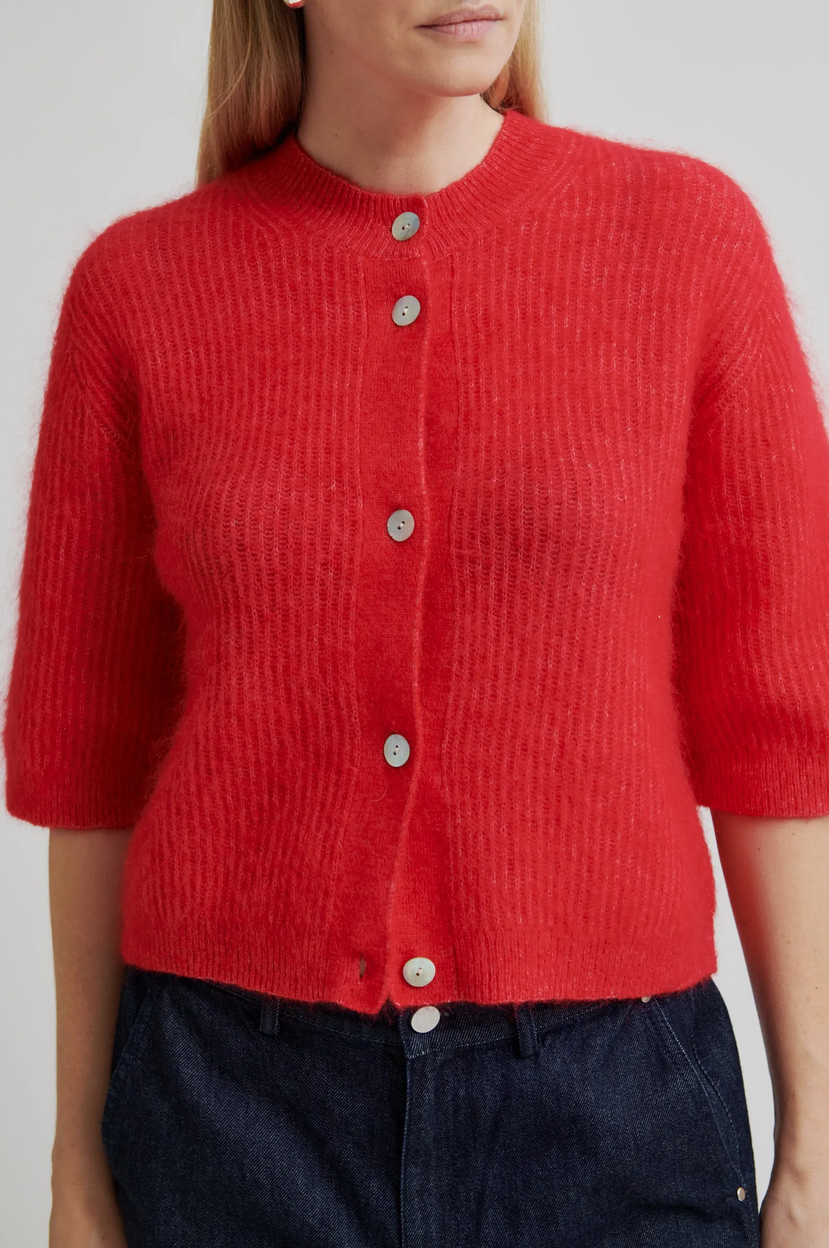 Andrea Knit Rib Cardigan sold by Second Female product image thumbnail 2