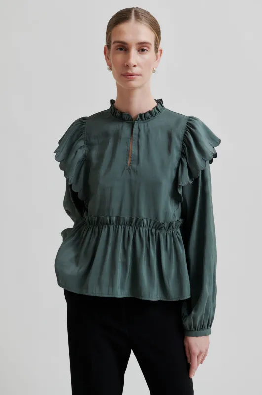 Terra Frill Blouse sold by Second Female