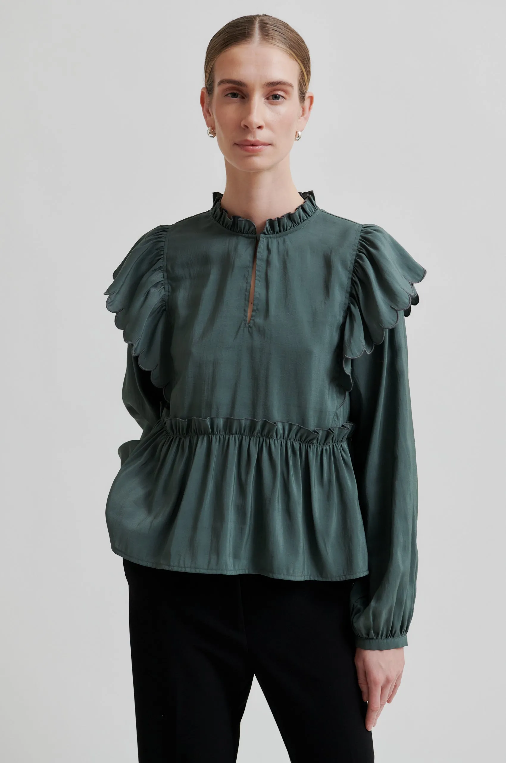 Terra Frill Blouse sold by Second Female