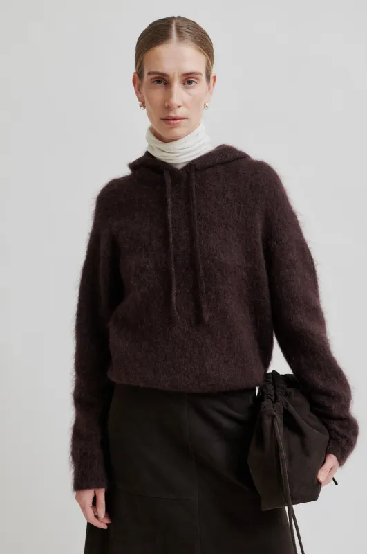 Anneleen Knit Hoodie sold by Second Female