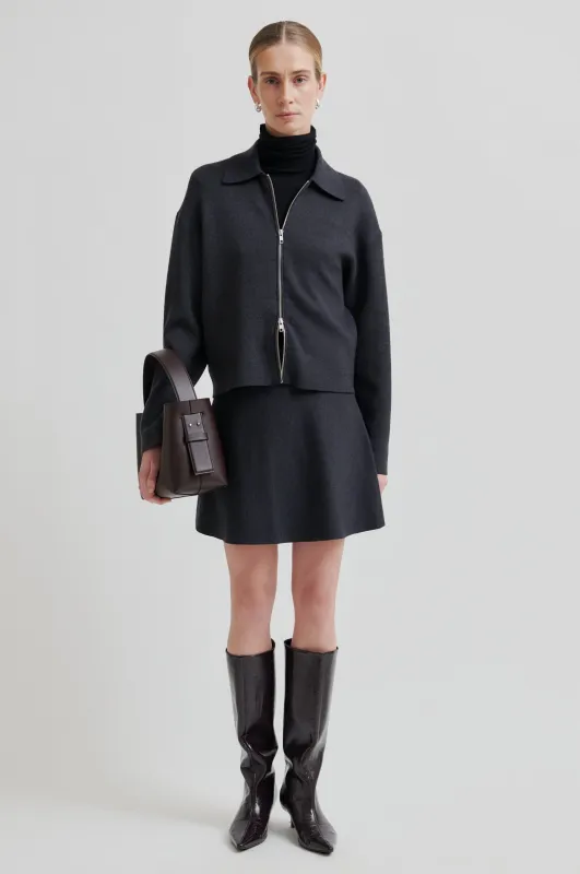 Siv Knit Short Skirt sold by Second Female