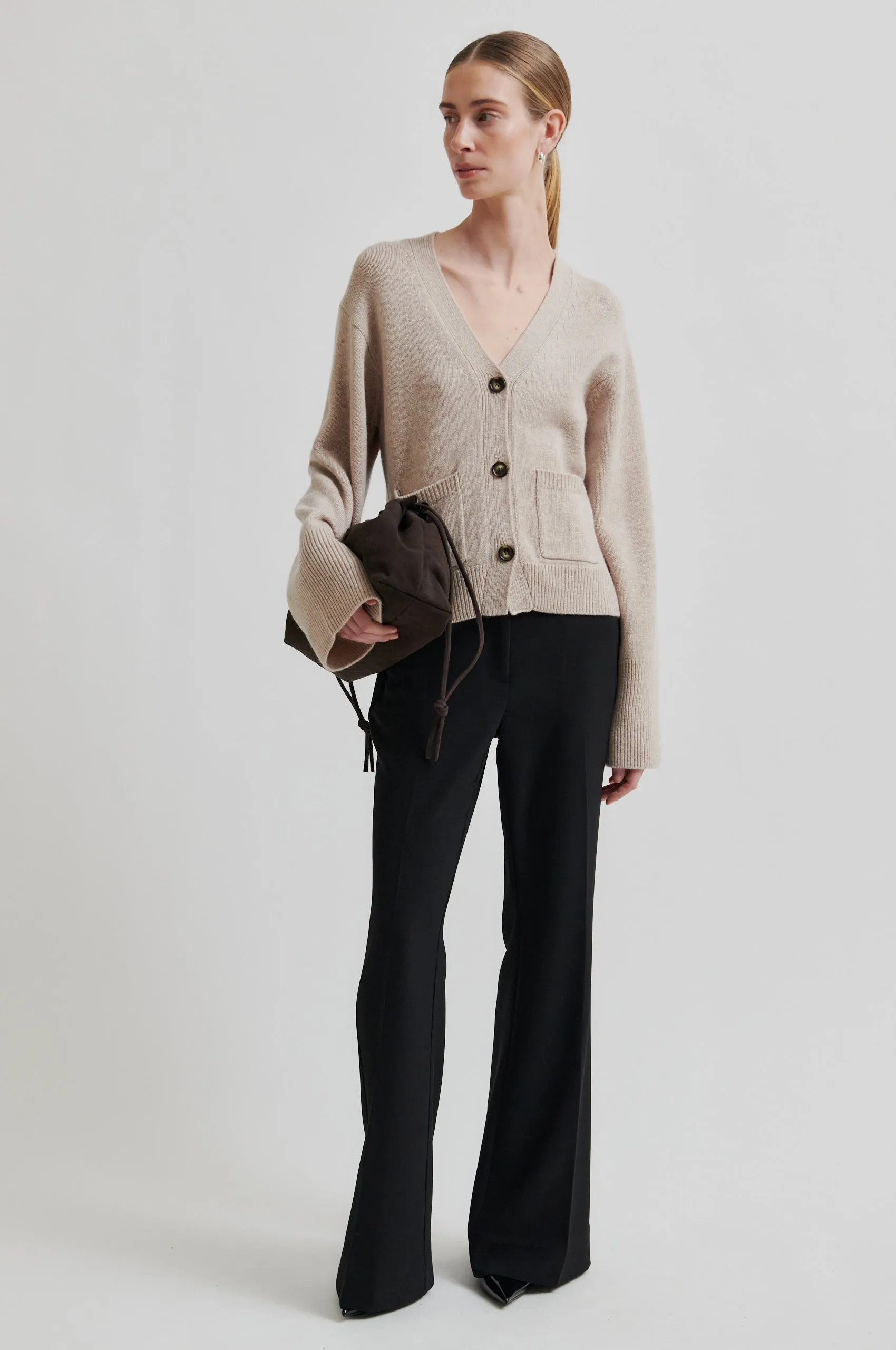 Fique Flared Trousers sold by Second Female product image thumbnail 4