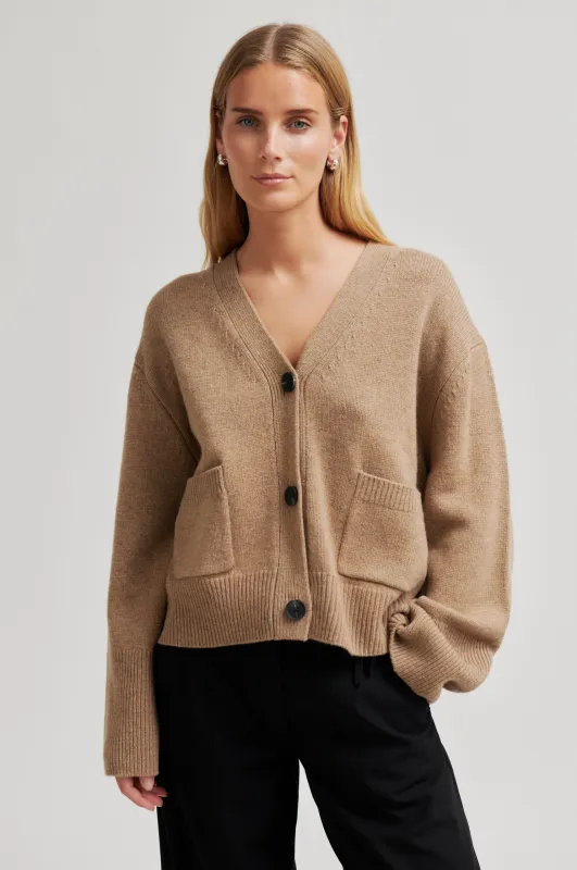 Alpha Knit Cardigan sold by Second Female
