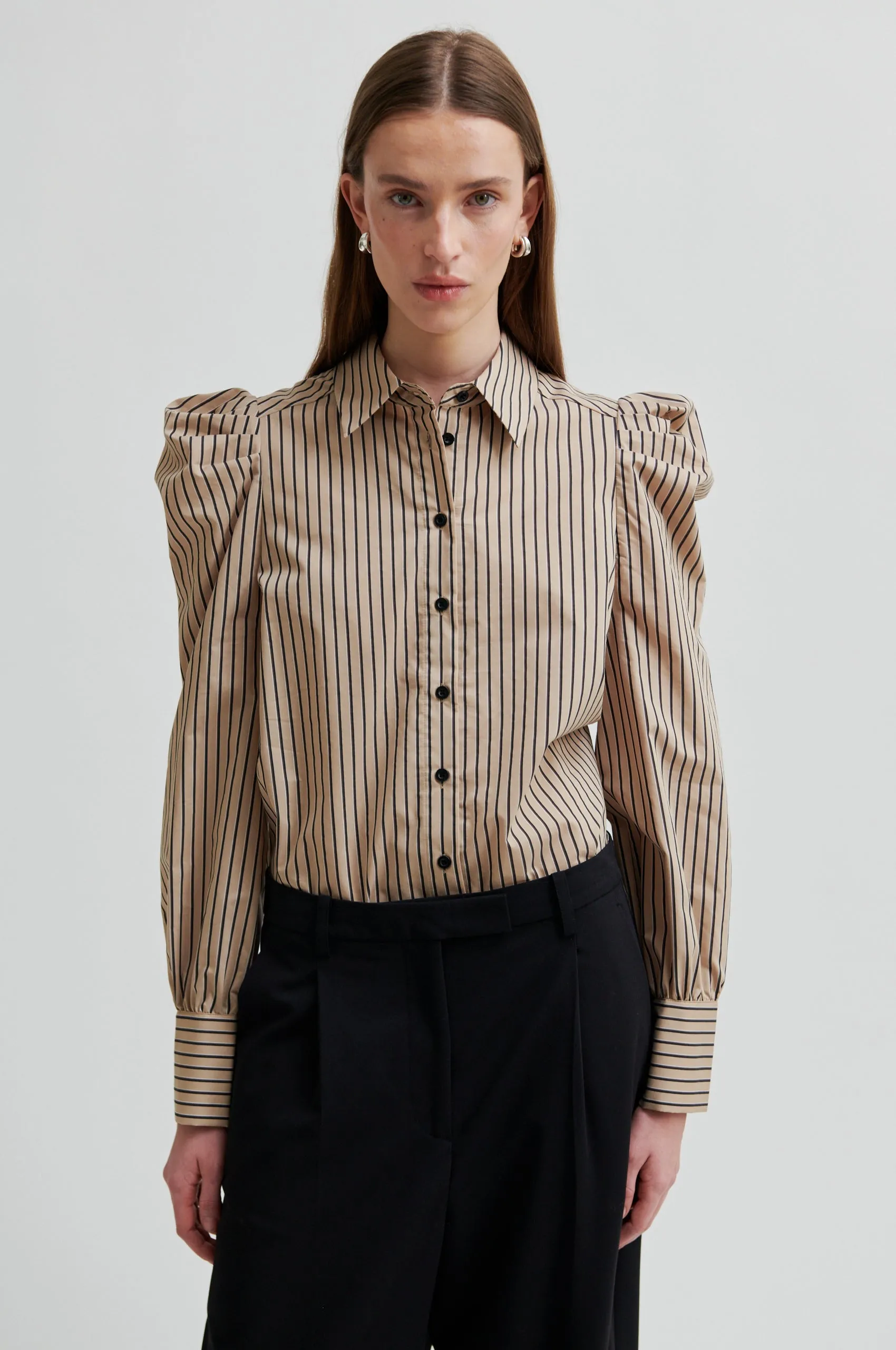 Serina Slim Shirt sold by Second Female