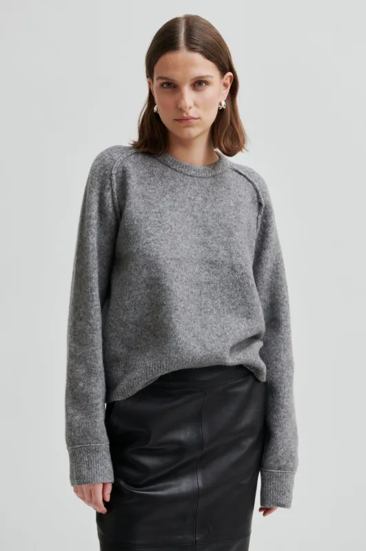 Banja Knit Raglan O-Neck sold by Second Female