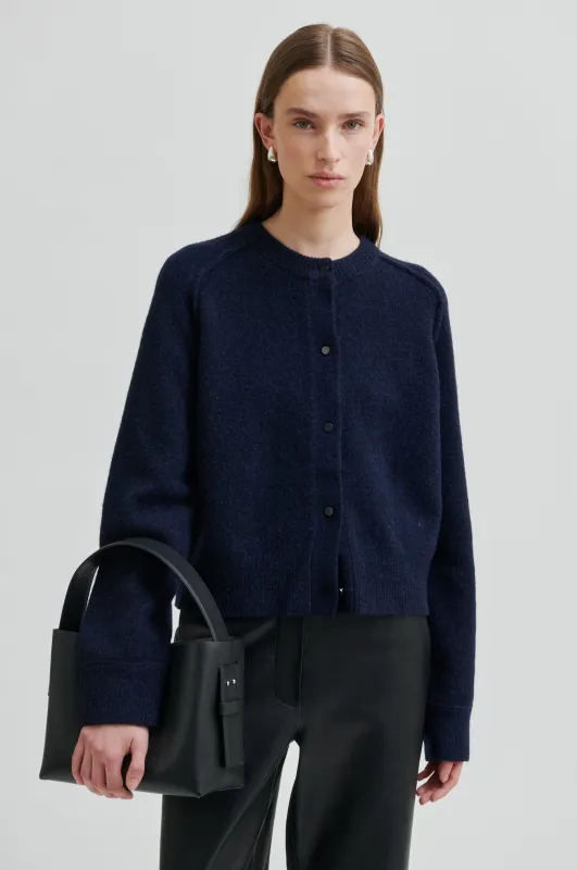 Banja Knit Raglan Cardigan sold by Second Female