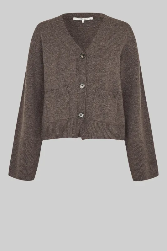 Alpha Knit Fitted Cardigan sold by Second Female