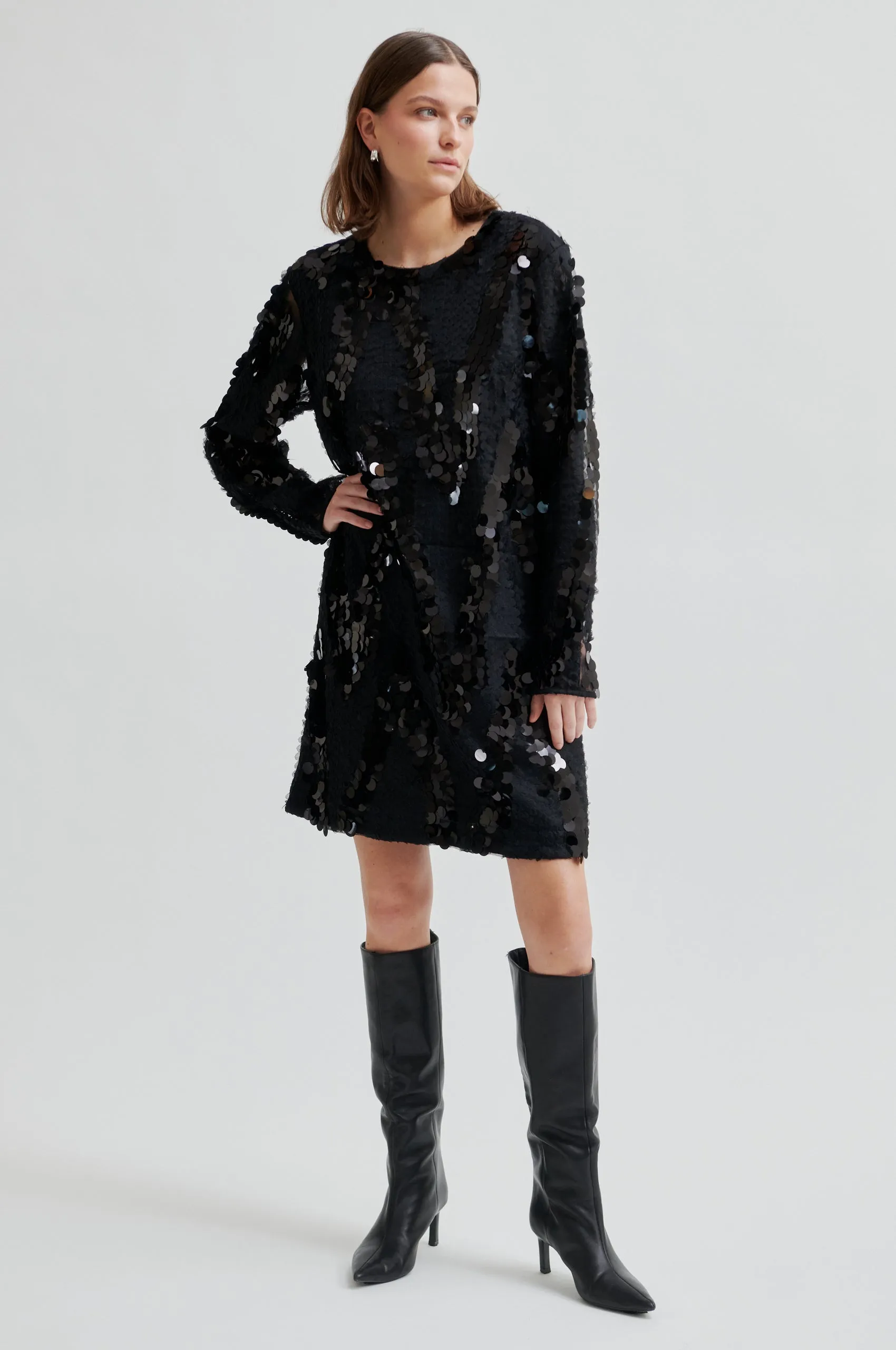 Glimmer Simple Dress sold by Second Female product image thumbnail 4