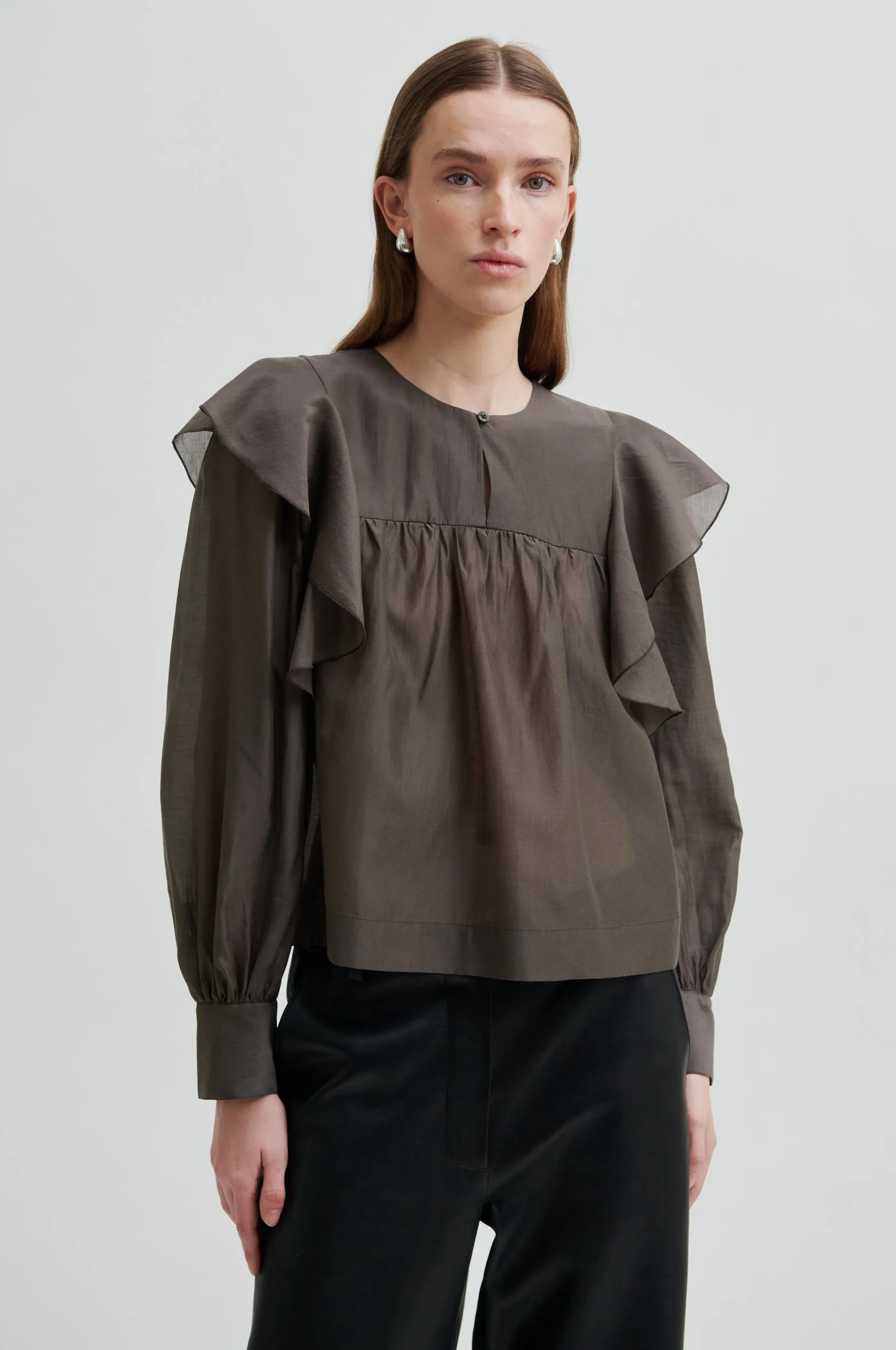 Dream Ruffle Blouse sold by Second Female product image thumbnail 4