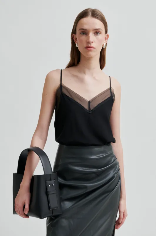 Diaz Strap Top sold by Second Female