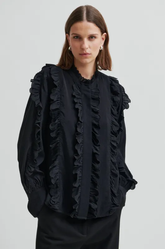 Cally Frill Shirt sold by Second Female