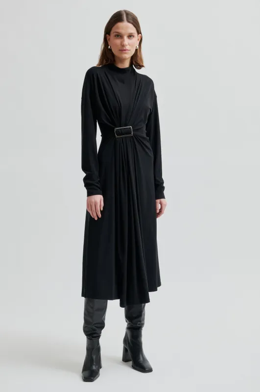 Hailie Drape Dress sold by Second Female