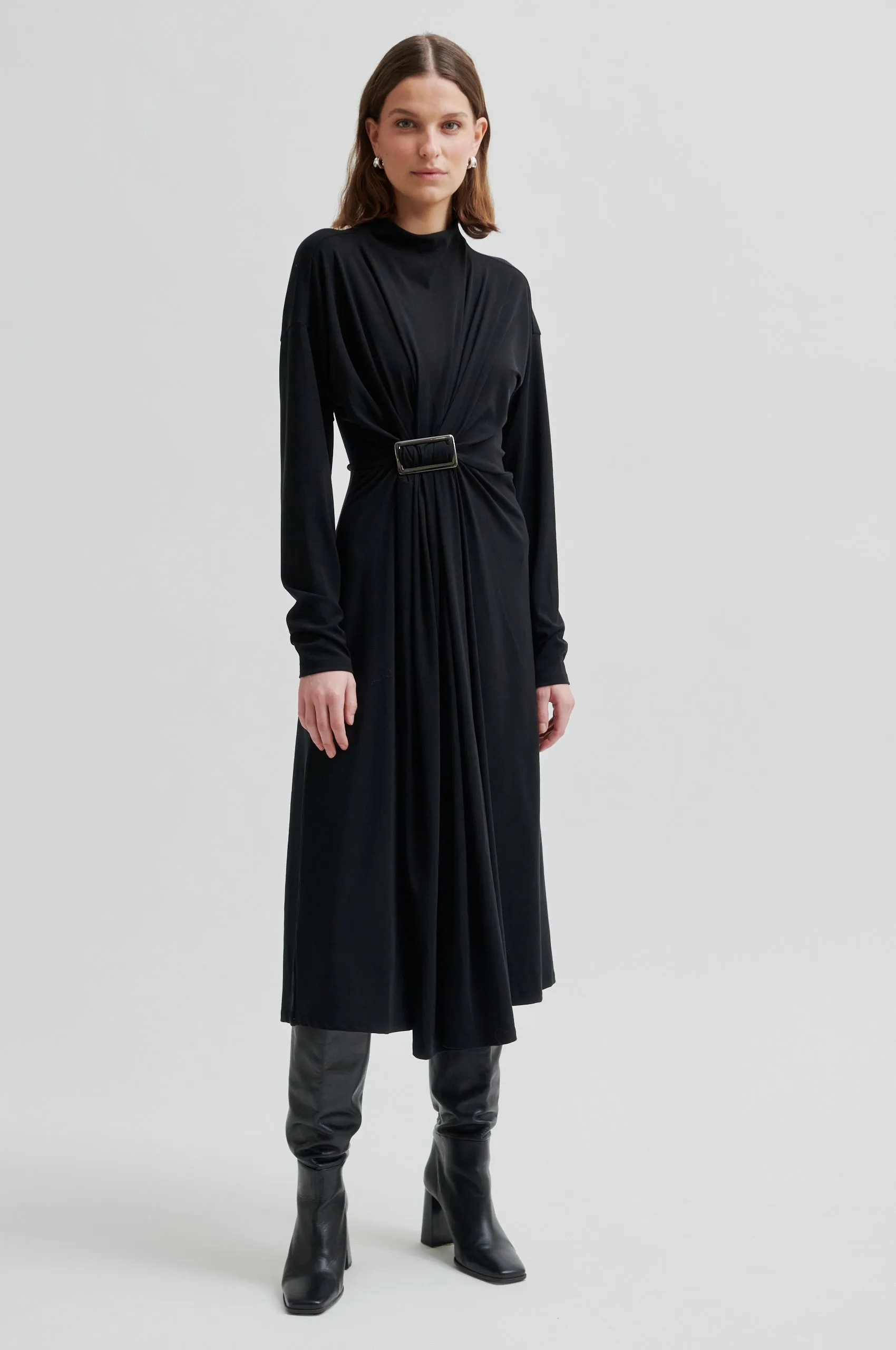 Hailie Drape Dress sold by Second Female