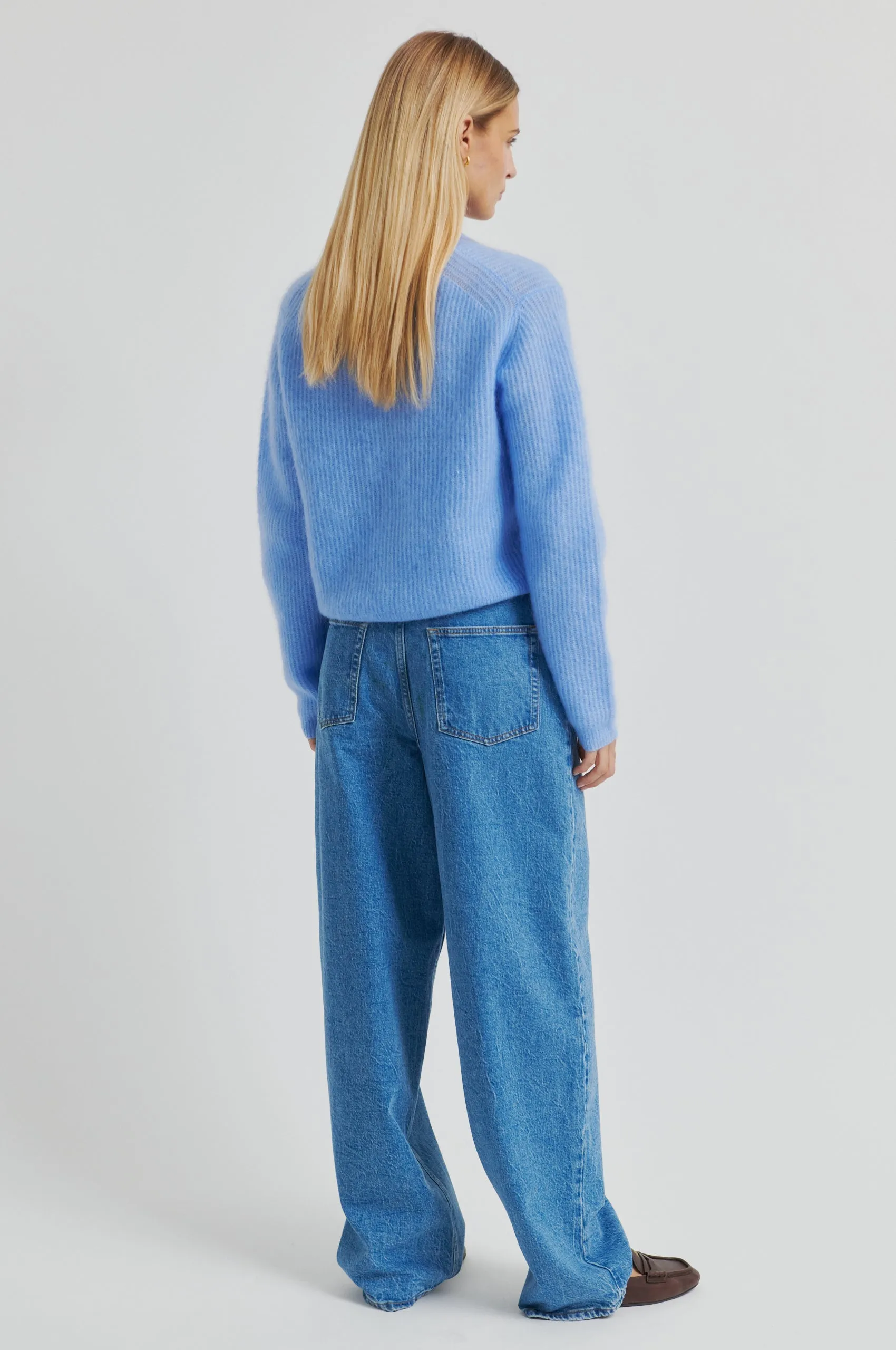 Andrea Knit Rib LS Cardigan sold by Second Female product image thumbnail 5