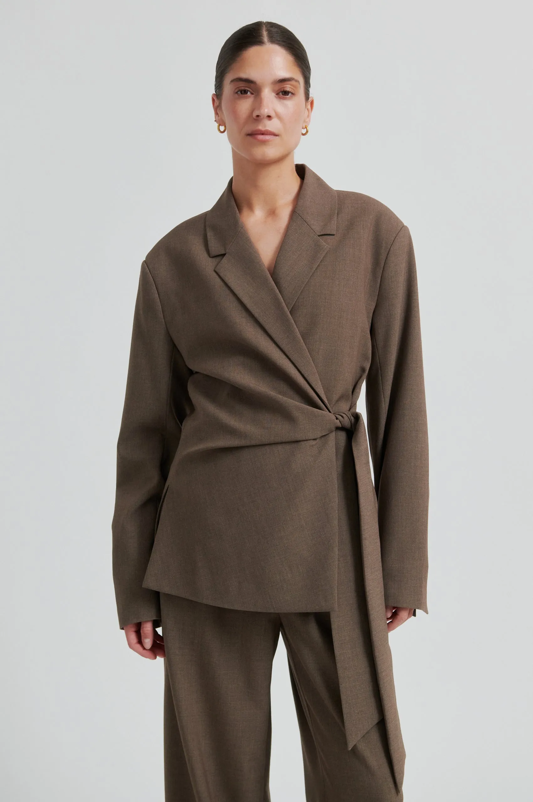 Dakota Wrap Blazer sold by Second Female