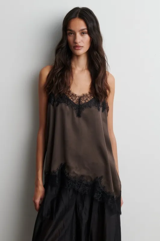 Lacia Contrast Strap Top made by Second Female