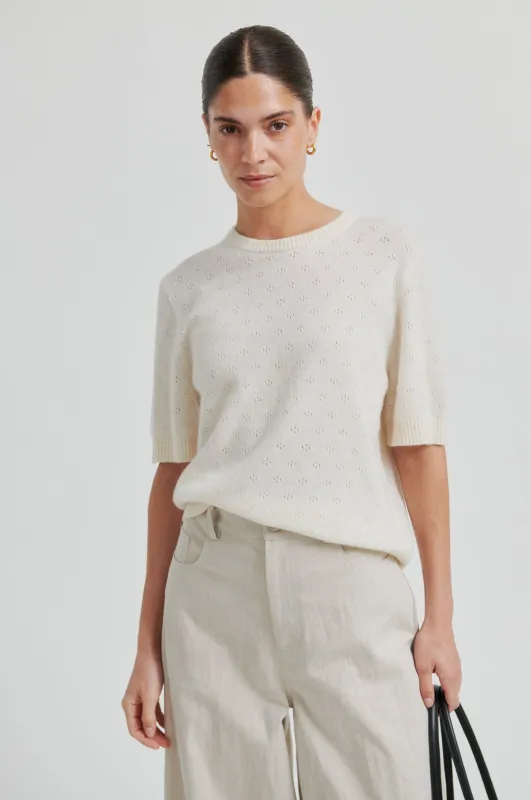 Amala Knit SS O-Neck made by Second Female