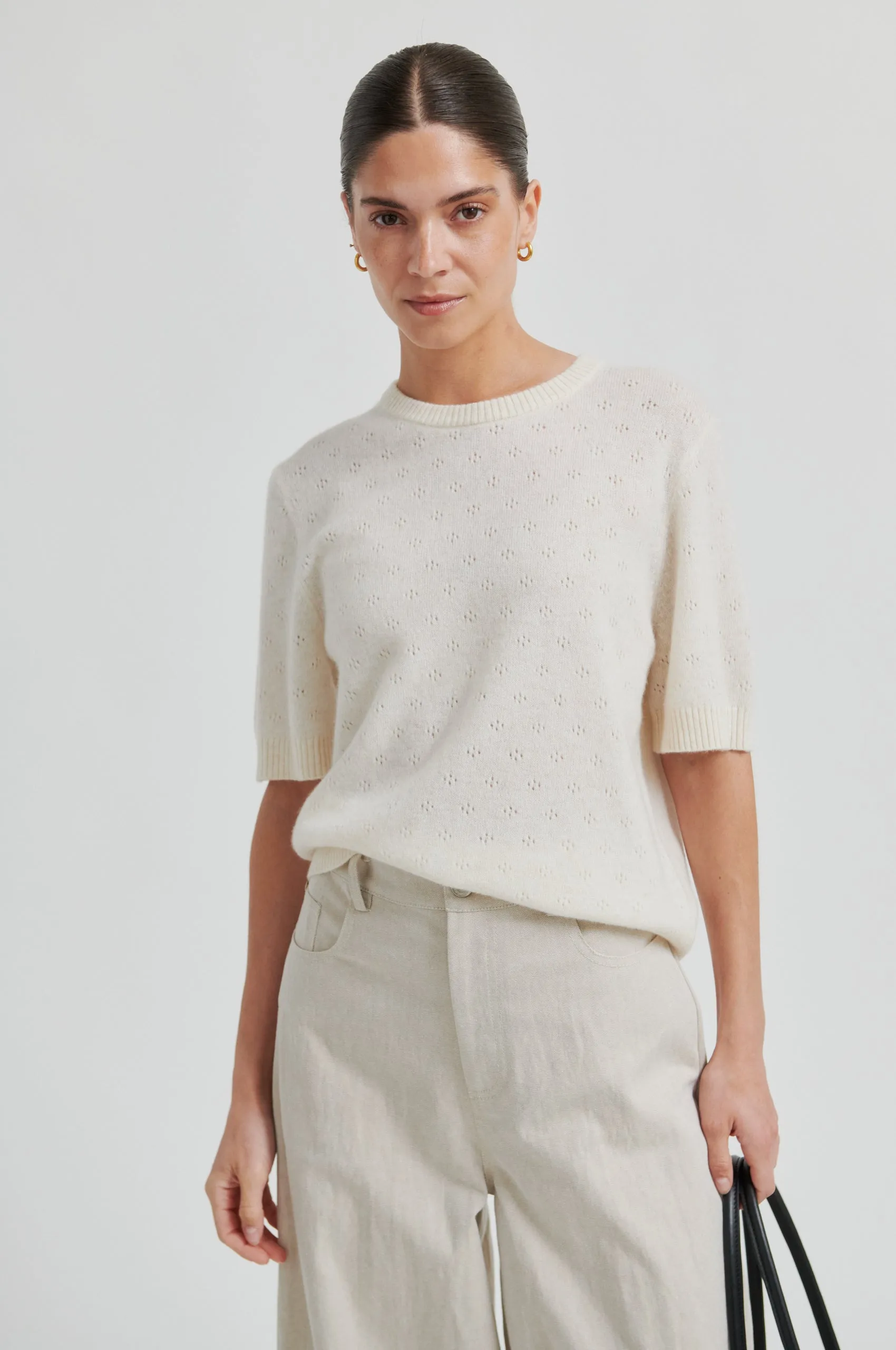 Amala Knit SS O-Neck sold by Second Female