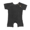 Ellis Knit Jumpsuit 6-12 Months, Charcoal sold by Indaba Trading Ltd.
