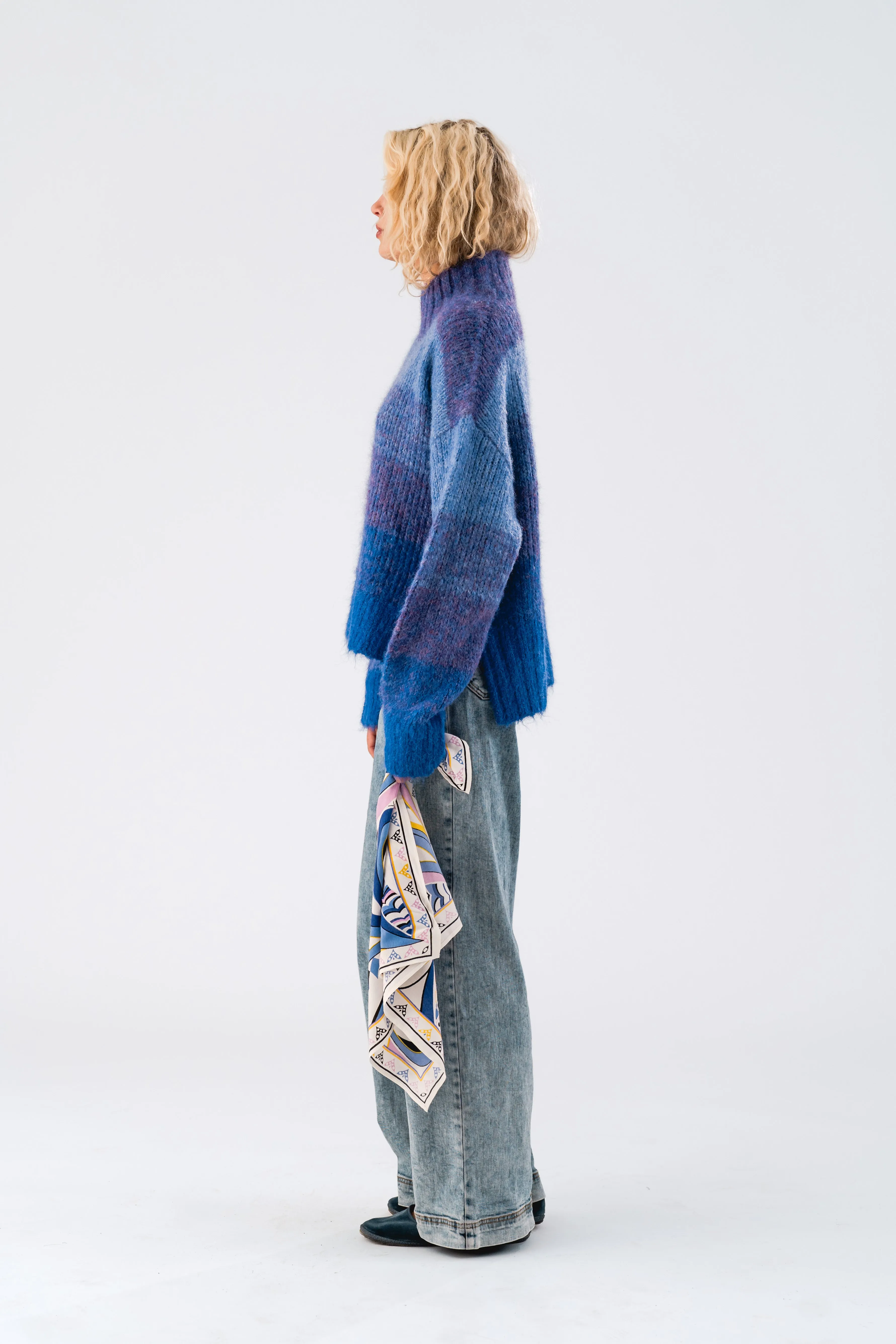 MilleLL Knit LS - Blue sold by Lollys Laundry product image thumbnail 4