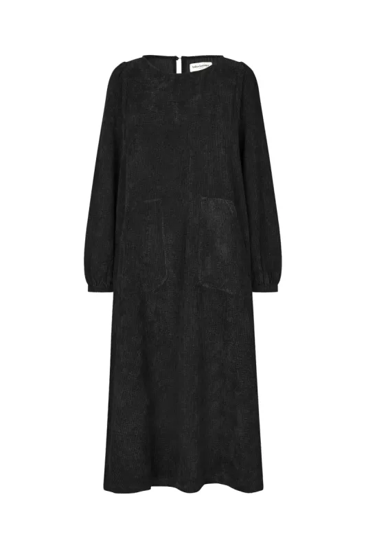 LucasLL Midi Dress LS - Black sold by Lollys Laundry
