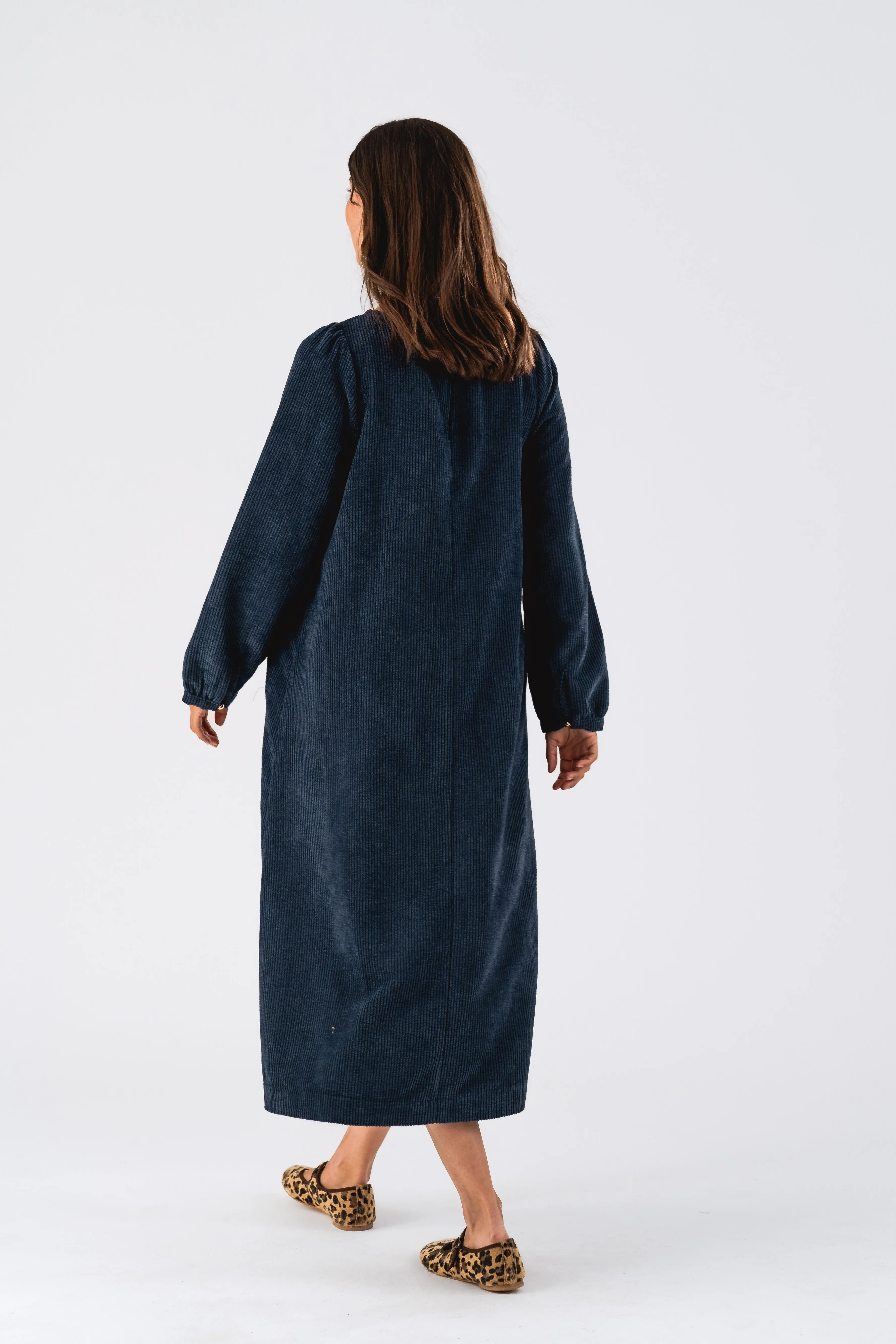 LucasLL Midi Dress LS - Dark Blue sold by Lollys Laundry product image thumbnail 5