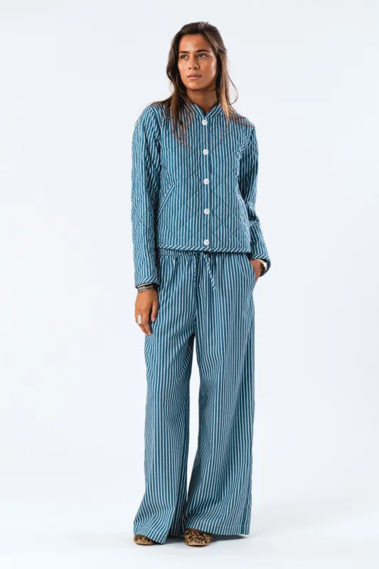 EmiliaLL Jacket LS - Stripe sold by Lollys Laundry