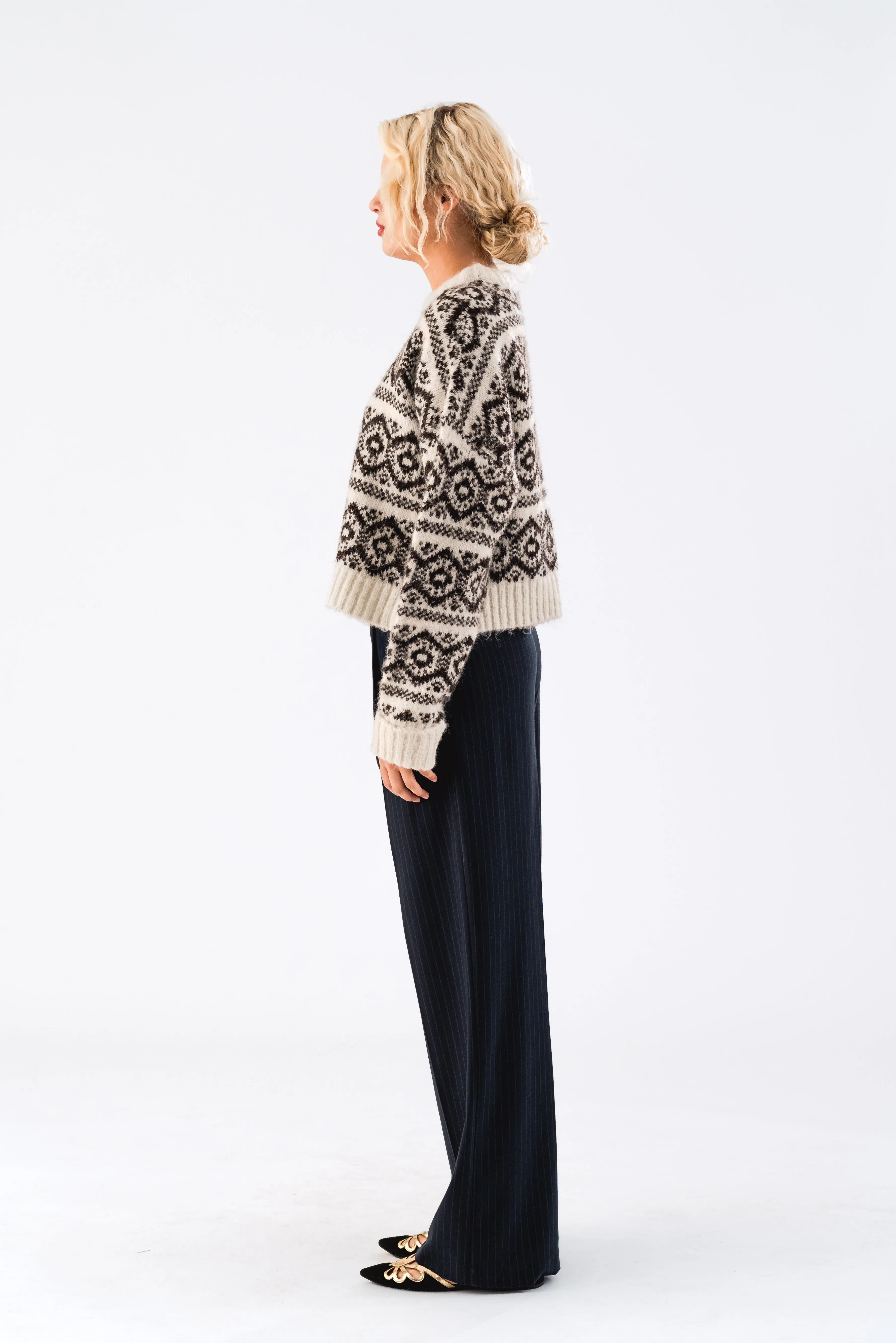 LottieLL Knit Jumper - Choco sold by Lollys Laundry product image thumbnail 4