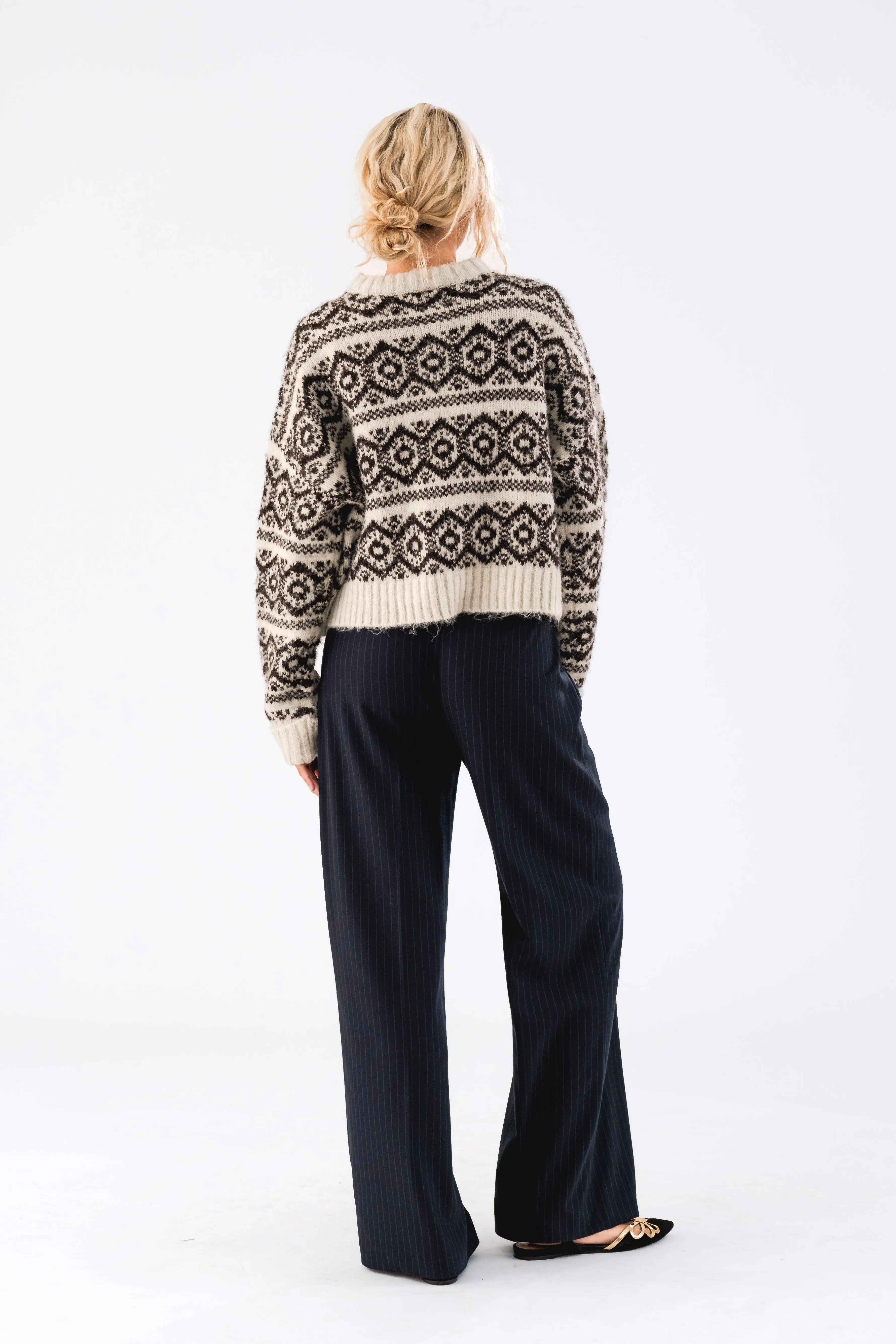 LottieLL Knit Jumper - Choco sold by Lollys Laundry product image thumbnail 5