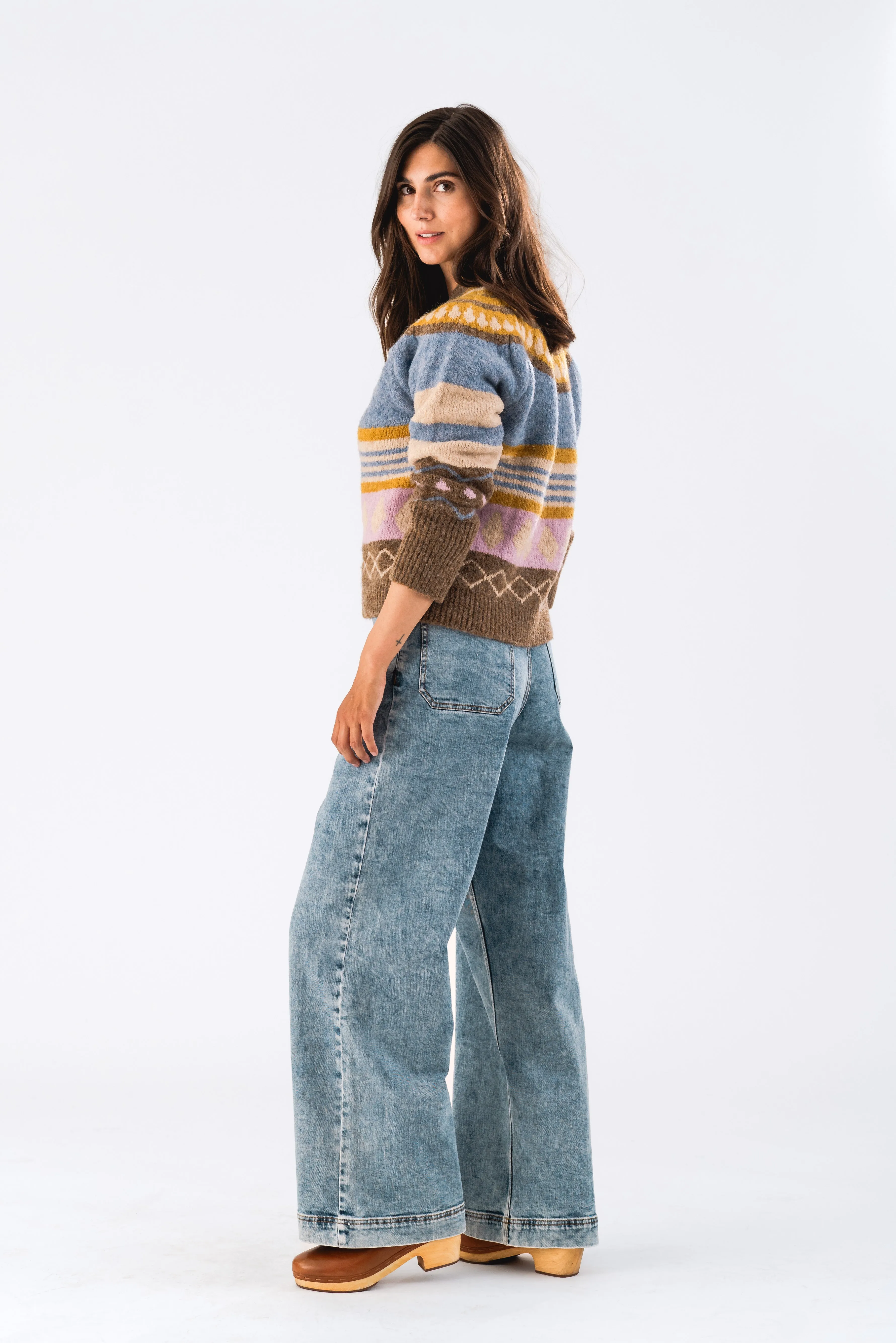 OfeliaLL Knit Jumper - Multi sold by Lollys Laundry product image thumbnail 4