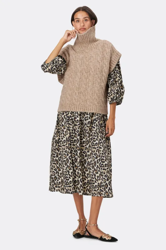 FresnoLL Knit Vest SL - Sand sold by Lollys Laundry