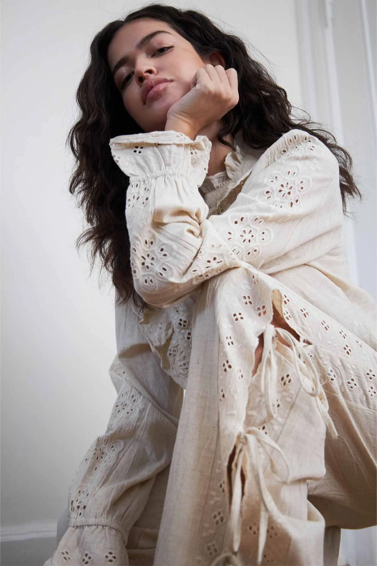 RitaLL Pants - Ecru sold by Lollys Laundry