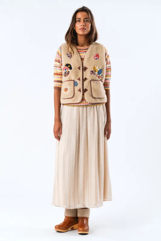 HugoLL Vest SL - Beige sold by Lollys Laundry