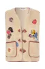 HugoLL Vest SL - Beige sold by Lollys Laundry