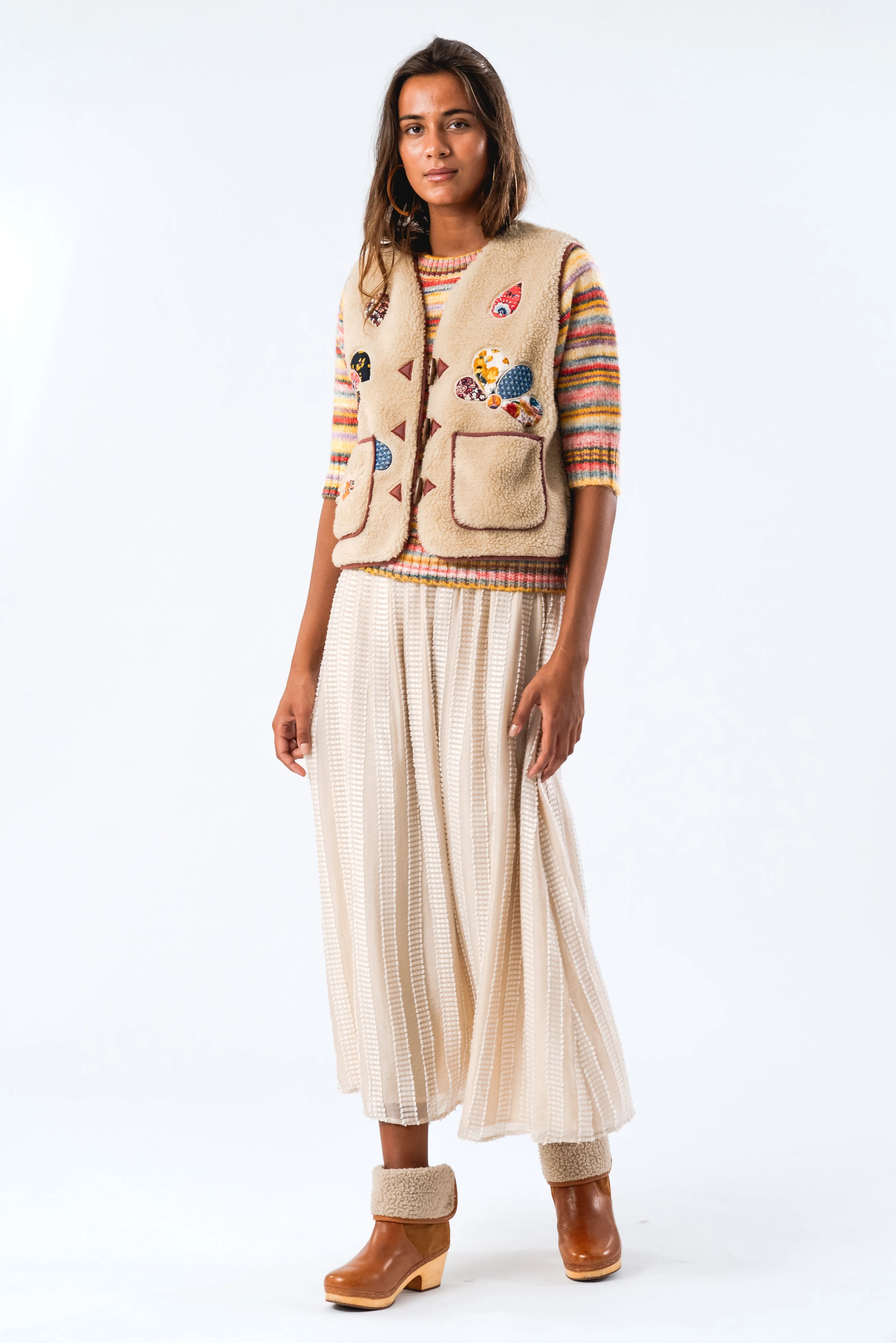 HugoLL Vest SL - Beige sold by Lollys Laundry product image thumbnail 4